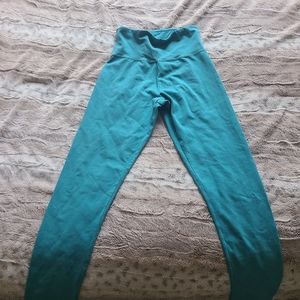 Teal leggings